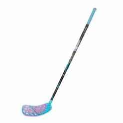 HockeyBall Airtek A90 Senior Floorball Stick -Warrior Shop accufli floorball sticks accufli airtek a90 senior floorball stick teal pink 90cm r combo 29987601023042