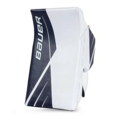 Bauer Supreme UltraSonic Senior Goalie Blocker -Warrior Shop bauer blockers bauer supreme ultrasonic senior goalie blocker white navy regular 28741216927810