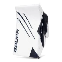 Bauer Vapor HyperLite Senior Goalie Blocker -Warrior Shop bauer blockers bauer vapor hyperlite senior goalie blocker white navy regular 28741218369602
