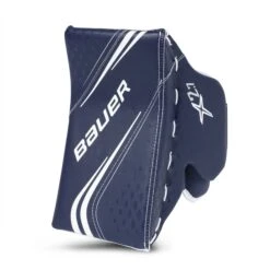 Bauer Vapor X2.7 Junior Goalie Blocker -Warrior Shop bauer blockers bauer vapor x2 7 junior goalie blocker navy regular 28741218631746