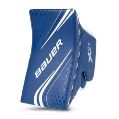 Bauer Vapor X2.7 Senior Goalie Blocker 18 Bauer Vapor X2.7 Senior Goalie Blocker -Warrior Shop bauer blockers bauer vapor x2 7 senior goalie blocker blue regular 28741218828354