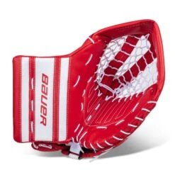 Bauer GSX Intermediate Goalie Catcher S20 -Warrior Shop bauer catchers bauer gsx intermediate goalie catcher red regular 28743621836866