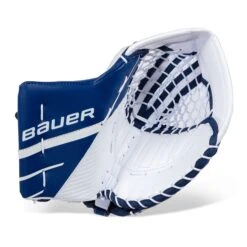 Bauer Supreme 3S Intermediate Goalie Catcher -Warrior Shop bauer catchers bauer supreme 3s intermediate goalie catcher white blue regular 28743621541954