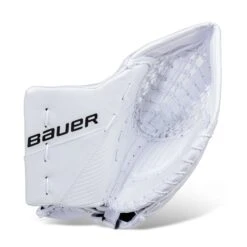 Bauer Supreme 3S Intermediate Goalie Catcher -Warrior Shop bauer catchers bauer supreme 3s intermediate goalie catcher white full right 28743621607490