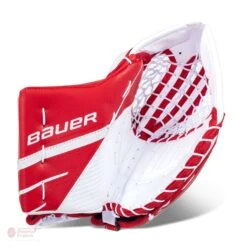Bauer Supreme 3S Intermediate Goalie Catcher -Warrior Shop bauer catchers bauer supreme 3s intermediate goalie catcher white red regular 28743621705794