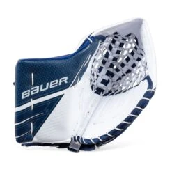 Bauer Supreme UltraSonic Senior Goalie Catcher 27 Bauer Supreme UltraSonic Senior Goalie Catcher -Warrior Shop bauer catchers bauer supreme ultrasonic senior goalie catcher white blue regular 28743622000706