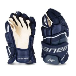 Bauer Supreme 2S Pro Senior Hockey Gloves -Warrior Shop bauer gloves bauer supreme 2s pro senior hockey gloves navy 13 28743792853058