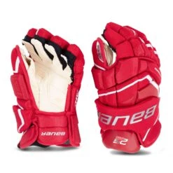 Bauer Supreme 2S Pro Senior Hockey Gloves -Warrior Shop bauer gloves bauer supreme 2s pro senior hockey gloves red 14 28743792918594