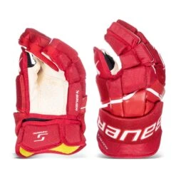 Bauer Supreme Matrix Senior Hockey Gloves -Warrior Shop bauer gloves bauer supreme matrix senior hockey gloves red 14 30597290819650