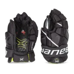 Bauer Vapor 2X Junior Hockey Gloves -Warrior Shop bauer gloves bauer vapor 2x junior hockey gloves black white 10 28743795277890