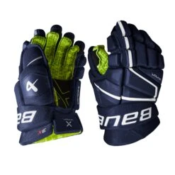Bauer Vapor 3X Junior Hockey Gloves -Warrior Shop bauer gloves bauer vapor 3x junior hockey gloves navy 10 29160852652098