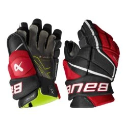 Bauer Vapor 3X Pro Junior Hockey Gloves -Warrior Shop bauer gloves bauer vapor 3x pro junior hockey gloves black red 10 29160799502402