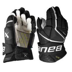 Bauer Vapor Hyperlite Senior Hockey Gloves -Warrior Shop bauer gloves bauer vapor hyperlite senior hockey gloves black white 14 29160528183362