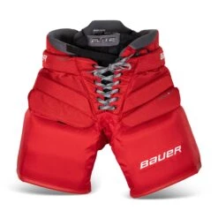 Bauer Elite Intermediate Goalie Pants S21 -Warrior Shop bauer goalie pants bauer elite intermediate goalie pants red l 30201772146754