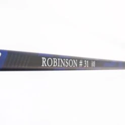 Bauer Supreme NHL Custom Senior Goalie Stick - Mike Robinson -Warrior Shop bauer goalie sticks bauer supreme nhl custom senior goalie stick mike robinson silver blue p31 l 24 5 28904387674178