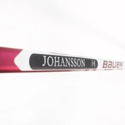 Bauer Vapor NHL Custom Senior Goalie Stick - Jonas Johansson -Warrior Shop bauer goalie sticks bauer vapor nhl custom senior goalie stick jonas johansson burgundy white custom l 25 28904297758786