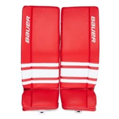 Bauer GSX Junior Goalie Leg Pads S20 -Warrior Shop bauer leg pads bauer gsx junior goalie leg pads red l 30 28744275296322