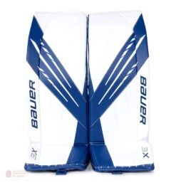 Bauer Vapor 3X Intermediate Goalie Leg Pads -Warrior Shop bauer leg pads bauer vapor 3x intermediate goalie leg pads white blue l 32 28744284438594