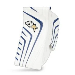 Brian's OPTiK 9.0 Senior Goalie Blocker -Warrior Shop brian s blockers brian s optik 9 0 senior goalie blocker white blue regular 28741220761666