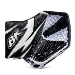Brian's OPTiK 2 Pro Senior Goalie Catcher 26 Brian's OPTiK 2 Pro Senior Goalie Catcher -Warrior Shop brian s catchers brian s optik 2 pro senior goalie catcher black white regular 28743618166850