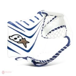 Brian's OPTiK 9.0 Senior Goalie Catcher -Warrior Shop brian s catchers brian s optik 9 0 senior goalie catcher white blue regular 28743616692290