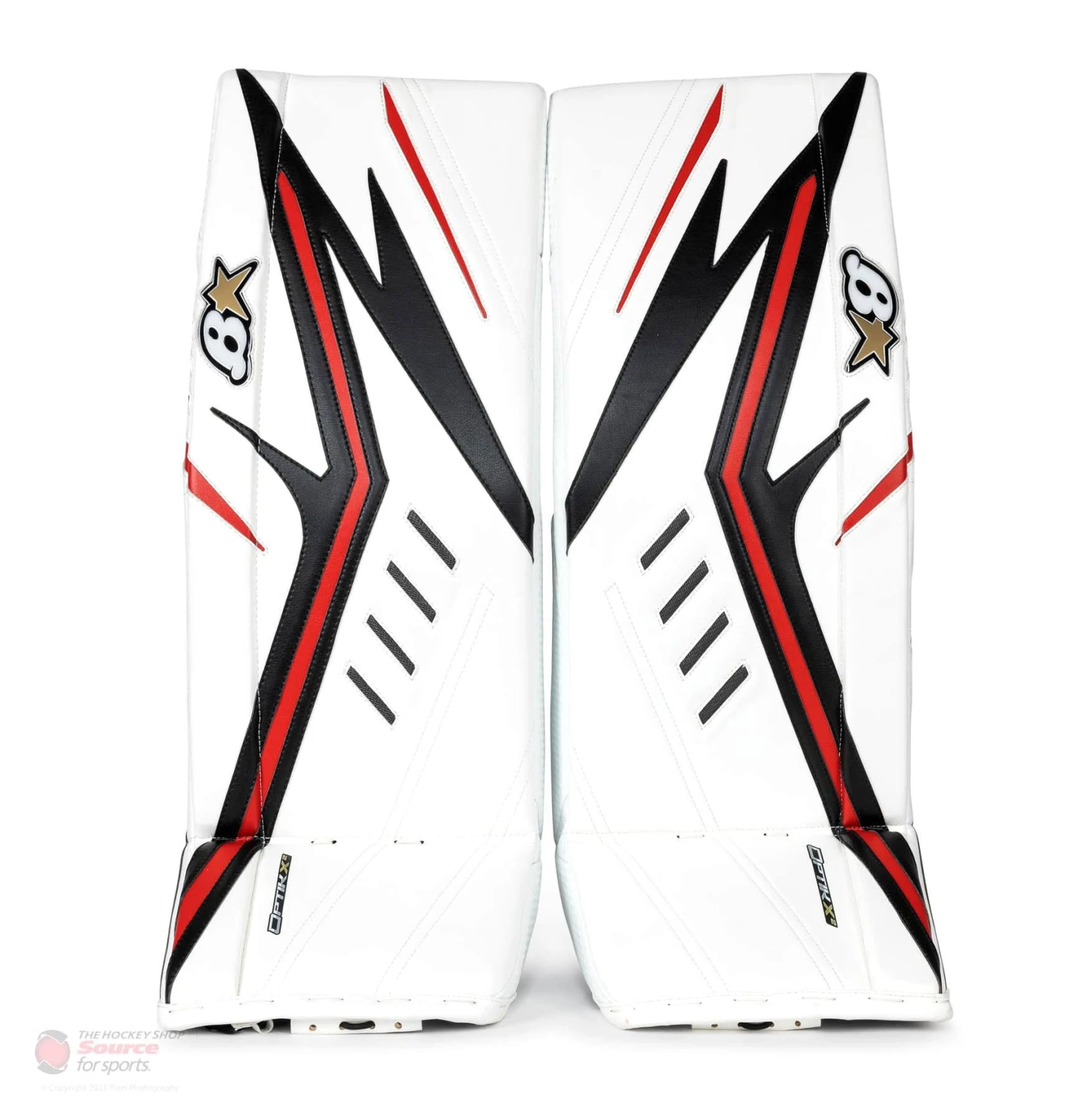 Brian's OPTiK X2 Intermediate Goalie Leg Pads 1 Brian's OPTiK X2 Intermediate Goalie Leg Pads