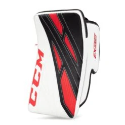 CCM Extreme Flex 4 Pro Senior Goalie Blocker -Warrior Shop ccm blockers ccm extreme flex 4 pro senior goalie blocker white black red regular 28741225283650