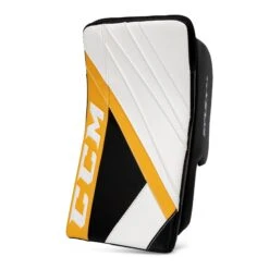 CCM Extreme Flex E5.5 Senior Goalie Blocker - Source Exclusive -Warrior Shop ccm blockers ccm extreme flex e5 5 senior goalie blocker source exclusive boston bruins regular 28741228724290