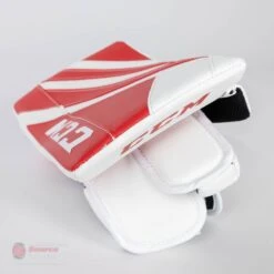 CCM Extreme Flex E5.5 Youth Goalie Blocker -Warrior Shop ccm blockers ccm extreme flex e5 5 youth goalie blocker 27988473806914