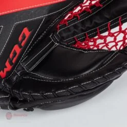 CCM Axis Senior Goalie Catcher - 600 Break Angle -Warrior Shop ccm catchers ccm axis senior goalie catcher 600 break angle black red black regular 14364028731458