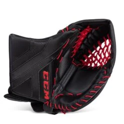 CCM Axis Senior Goalie Catcher -Warrior Shop ccm catchers ccm axis senior goalie catcher black black red regular 28743581466690
