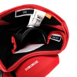 CCM Extreme Flex 4 Pro Stock Senior Goalie Catcher - Louis Domingue -Warrior Shop ccm catchers ccm extreme flex 4 pro stock senior goalie catcher louis domingue red black full right 29069787562050