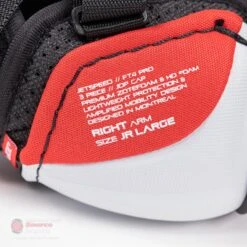 CCM Jetspeed FT4 Pro Junior Hockey Elbow Pads -Warrior Shop ccm elbow pads ccm jetspeed ft4 pro junior hockey elbow pads 28753941954626