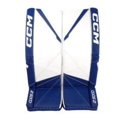CCM Axis 2 Senior Goalie Leg Pads -Warrior Shop ccm leg pads ccm axis 2 senior goalie leg pads white royal 33 1 5 29167383019586