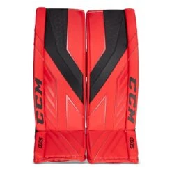 CCM Axis Senior Goalie Leg Pads -Warrior Shop ccm leg pads ccm axis senior goalie leg pads red red black 34 1 5 28744295383106