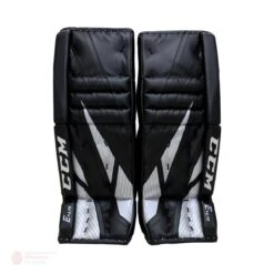 CCM Extreme Flex E4.9 Intermediate Goalie Leg Pads -Warrior Shop ccm leg pads ccm extreme flex e4 9 intermediate goalie leg pads black silver 31 1 28744297775170