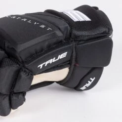 TRUE Catalyst Pro Stock Senior Hockey Glove - Columbus Blue Jackets -Warrior Shop true gloves true catalyst pro stock senior hockey glove columbus blue jackets 30658478964802