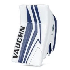 Vaughn Velocity V9 Pro Senior Goalie Blocker -Warrior Shop vaughn blockers vaughn velocity v9 pro senior goalie blocker white blue regular 28741238849602