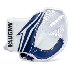 Vaughn Velocity V9 XP Junior Goalie Catcher -Warrior Shop vaughn catchers vaughn velocity v9 xp junior goalie catcher white blue regular 28743623671874
