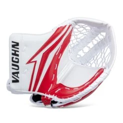 Vaughn Velocity V9 XP Pro Senior Goalie Catcher -Warrior Shop vaughn catchers vaughn velocity v9 xp pro senior goalie catcher white red regular 28743624065090