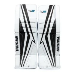 Vaughn Velocity V9 Junior Goalie Leg Pads -Warrior Shop vaughn leg pads vaughn velocity v9 junior goalie leg pads white black 24 2 28744338243650