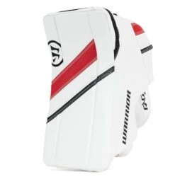 Warrior Ritual G4 Intermediate Goalie Blocker -Warrior Shop warrior blockers warrior ritual g4 intermediate goalie blocker white black red regular 28741241143362