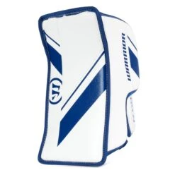 Warrior Ritual G4 Youth Goalie Blocker -Warrior Shop warrior blockers warrior ritual g4 youth goalie blocker white blue regular 28743419232322