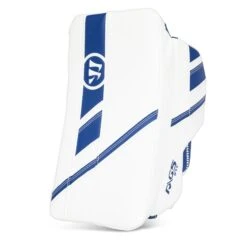Warrior Ritual G5 Intermediate Goalie Blocker -Warrior Shop warrior blockers warrior ritual g5 intermediate goalie blocker white royal regular 28741243371586