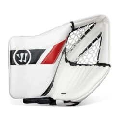 Warrior Ritual G5 Pro Senior Goalie Catcher -Warrior Shop warrior catchers warrior ritual g5 pro senior goalie catcher white black red regular 28743619870786