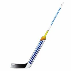 Warrior Ritual V1 Pro Senior Goalie Stick -Warrior Shop warrior goalie sticks warrior ritual v1 pro senior goalie stick silver white blue mid l 25 28796861382722