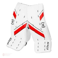 Warrior Ritual G4 Youth Goalie Leg Pads -Warrior Shop warrior leg pads warrior ritual g4 youth goalie leg pads white black red 19 5 28744343224386
