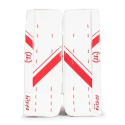 Warrior Ritual G4 Youth Goalie Leg Pads -Warrior Shop warrior leg pads warrior ritual g4 youth goalie leg pads white red 19 5 28744343158850