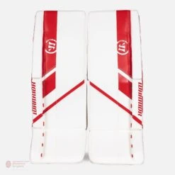 Warrior Ritual G5 Junior Goalie Leg Pads -Warrior Shop warrior leg pads warrior ritual g5 junior goalie leg pads white red 24 1 14836018774082