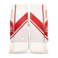 Warrior Ritual G6 E+ Junior Goalie Leg Pads -Warrior Shop warrior leg pads warrior ritual g6 e junior goalie leg pads white red 26 1 30201742458946
